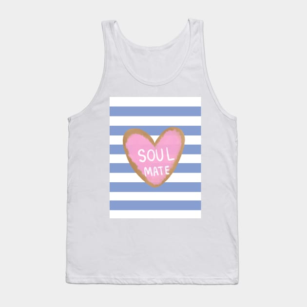 Soul mate cookie Tank Top by PrintDesignStudios